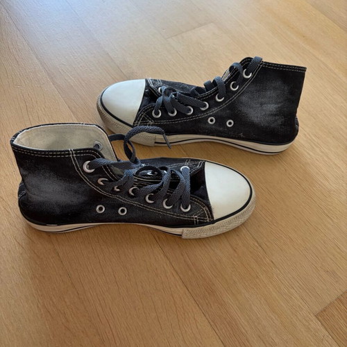 High-Top Sneakers Le Petit Prince painted, used, size 36