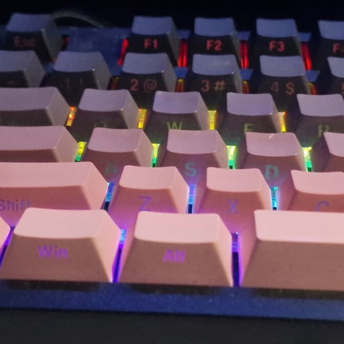 ForgeAnt F98 Wired Mechanical Gaming Keyboard like new with RGB lighting
