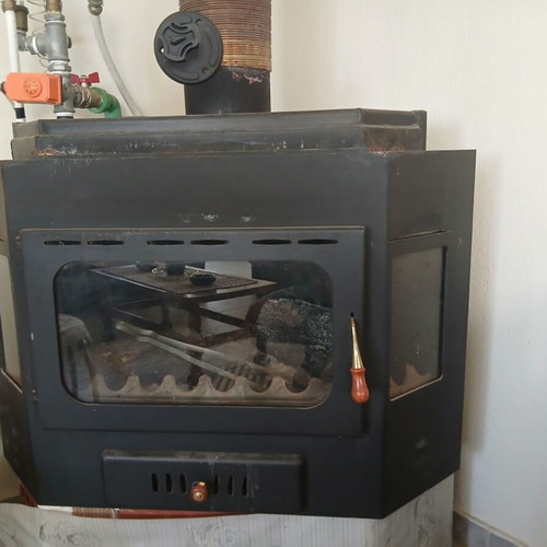 Water Boiler Fireplace like new