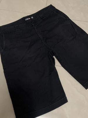 Circa men's black bermuda shorts