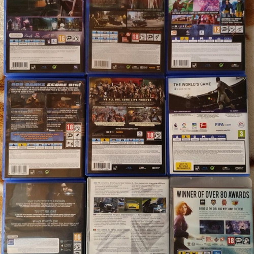 PlayStation 2 games like new, collection