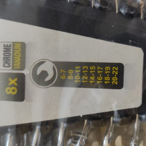 German wrench set 8 pieces new
