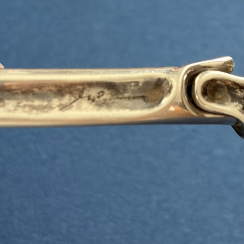 Minas The Universal Joint Choker vintage silver 925 & gold necklace