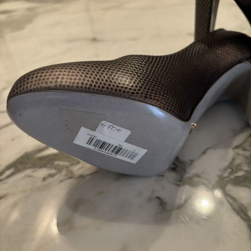Sergio Rossi high heels size 38, new, gray