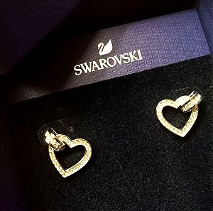 Σκουλαρίκια καρδιά Swarovski 5466756