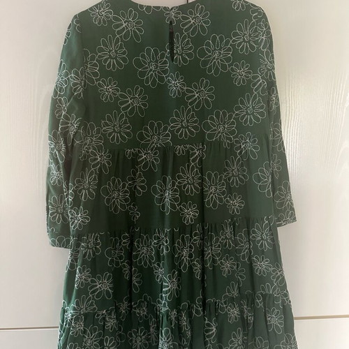 Zara green short dress like new, size M
