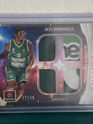 Origins Euroleague 2025-26 Kendrick Nunn Patch like new