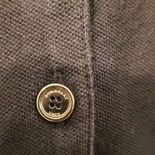 Burberry Polo Shirt used with Nova Check Collar black XL