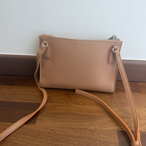 Versace Jeans crossbody bag used, beige orange