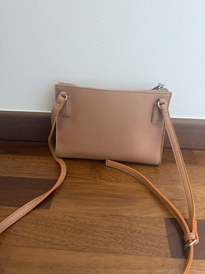 Versace Jeans τσάντα crossbody μεταχειρισμένη, μπεζ πορτοκαλί