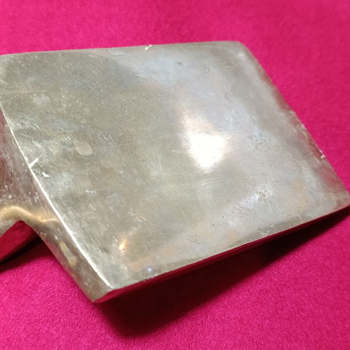 Vintage Meat Tenderizer used, brass