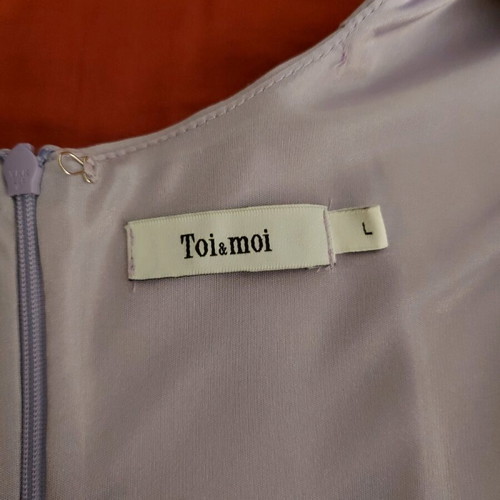 Toi&Moi lilac elastic dress like new