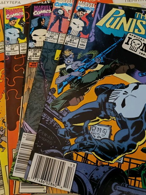 Marvel Comics The Punisher comics like new, English 1989-1990 issues