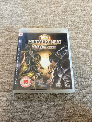 Mortal Kombat vs DC Universe PS3 game