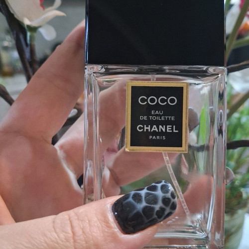 Chanel Coco authentic empty perfume bottle 50 ml used