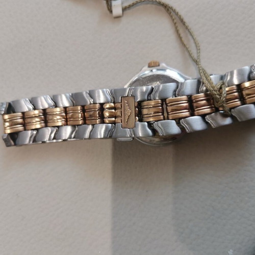 Longines wristwatch women's new, steel, gold and silver