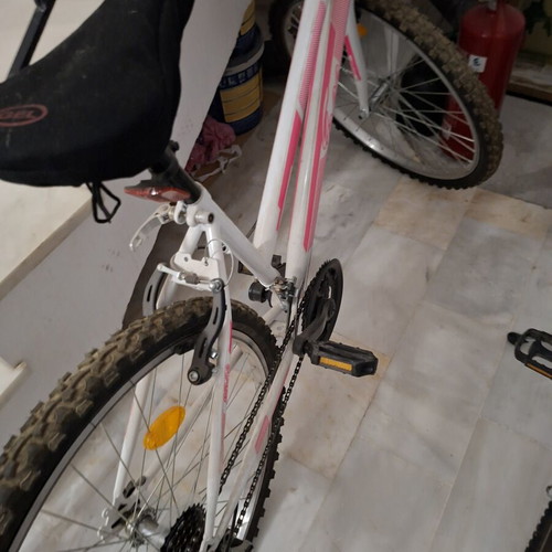 Women's city bike 24 inch with V-Brakes and gears