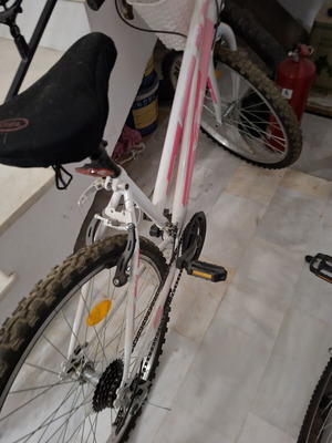Women's city bike 24 inch with V-Brakes and gears
