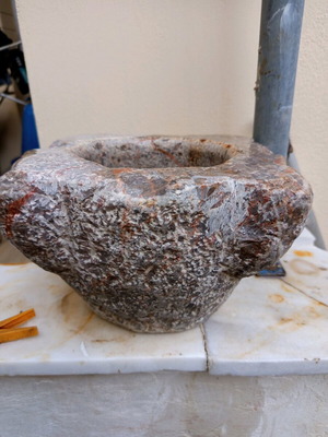 Stone mortar used