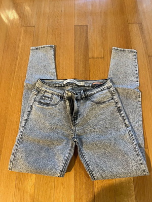 Zara fitted jeans gray like new, size S