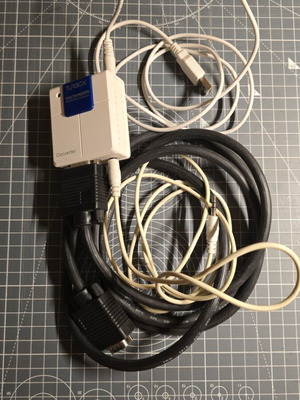 VGA to HDMI Turbox converter used with 3.5mm audio output