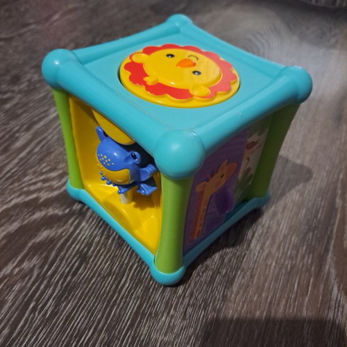 Mattel Fisher Price Activity Cube with Animals used BFH80