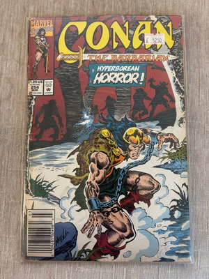 Conan the Barbarian #254 Marvel Comics used, English 1992