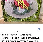  Σετ πάστας 7 τμ. Δισκος/τουρτιερα και 6 πιάτα Soga/Tiffin Franciscan Japan 80' - 90'