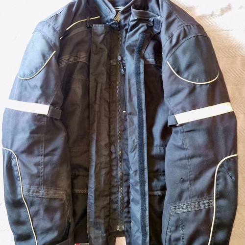Frank Thomas Motorcycle Jacket 2 XL waterproof like new with inner lining