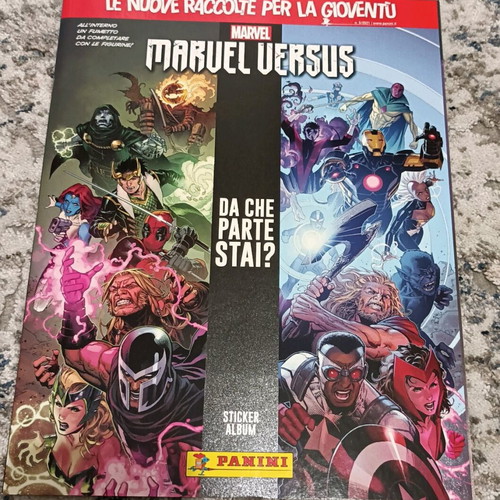 Panini Marvel Versus 2021 album new, Italian edition