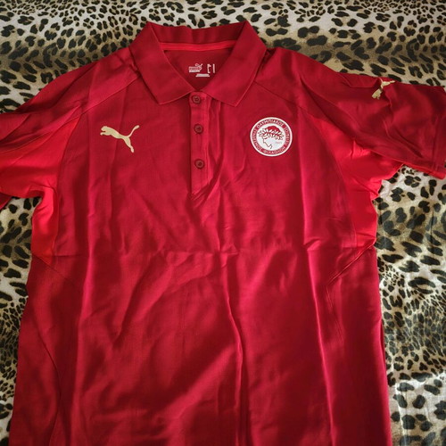 Polo Shirt Olympiakos Puma Medium New Authentic