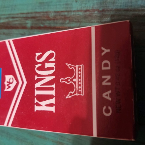Vintage gum boxes used for decoration
