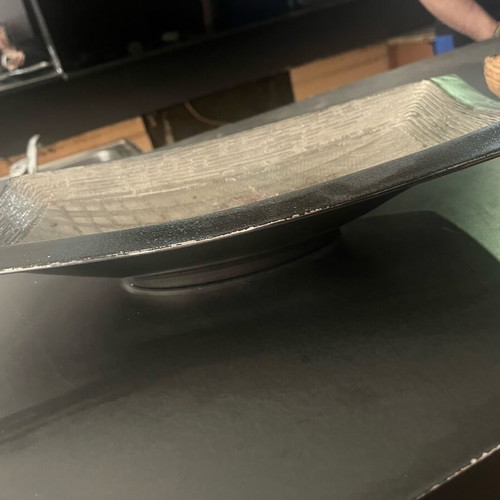 Gray serving platter like new