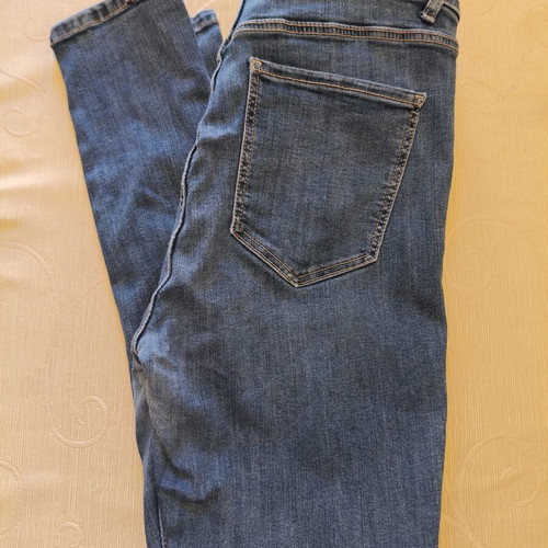 Zara skinny jeans used, size 42, dark blue-gray