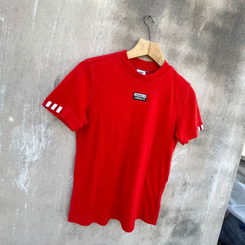 Adidas T-shirt used, size S, red