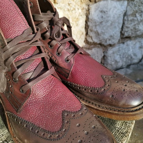 Rolando Sturlini Brogue men's shoes like new, leather, size 45