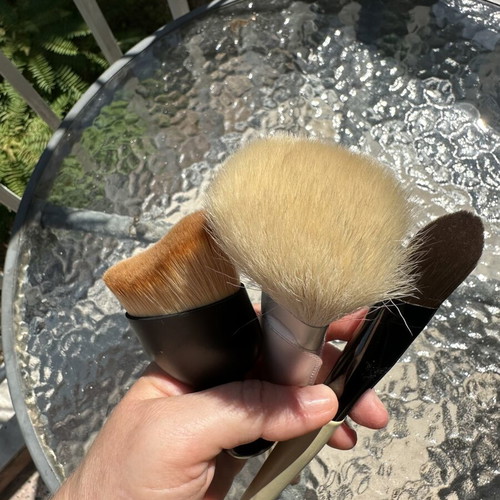 Makeup brush set 1+1=3 new