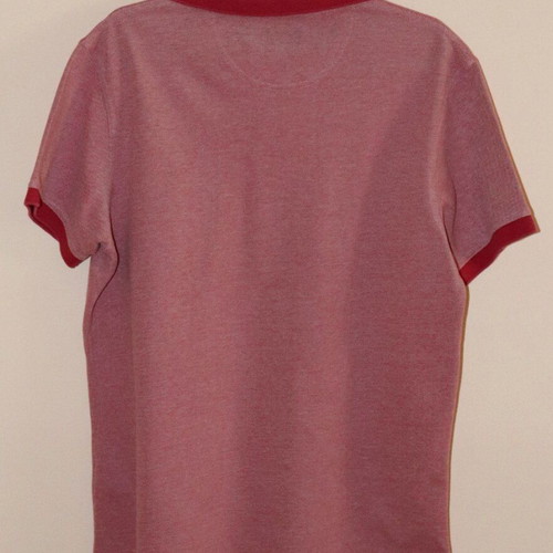 Barbour men's polo shirt, red/pink, size M