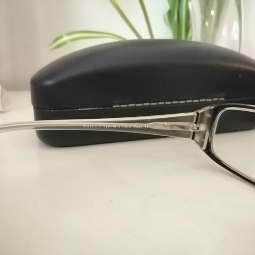 Celeste women's prescription glasses used with black and clear frame model 5095 CP21