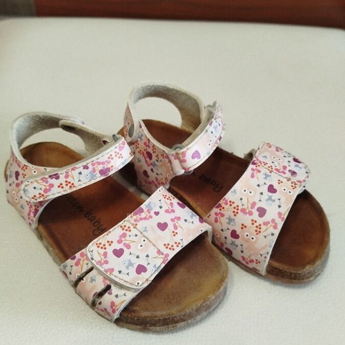 Plakton Baby Girls' Sandals Size 24 Used