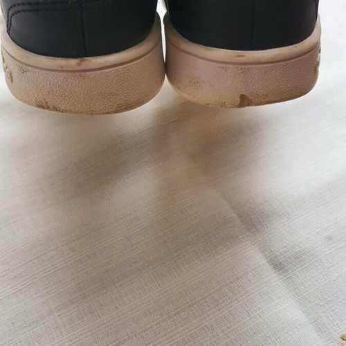 Adidas Grand Court kids athletic shoes size 24 used, black