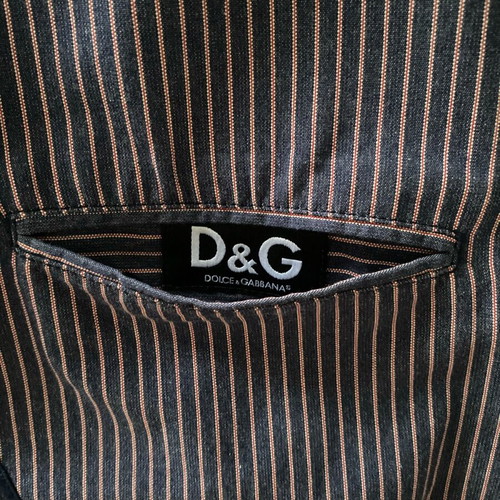 Dolce&Gabbana Campus jacket like new, size 56, blue with purple stripes