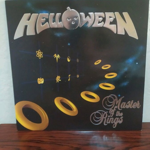 Helloween Master of the Rings vinyl used, metal