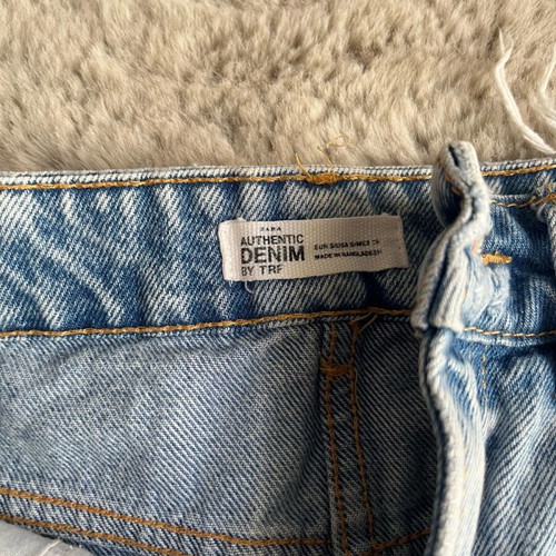 Jean γυναικεία φούστα mini Zara σε άριστη κατάσταση, μπλε, μέγεθος XS & S