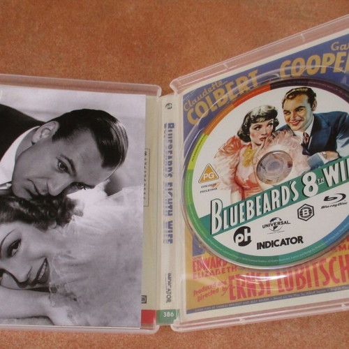 Bluebeard's 8th Wife Blu-ray like new, Indicator limited edition