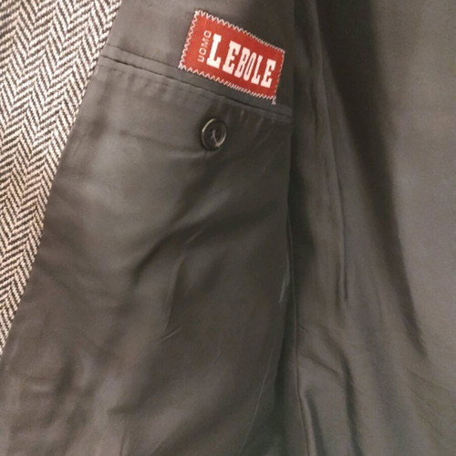 Lebole men's herringbone jacket L like new