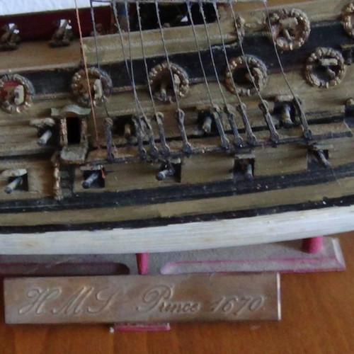 Prince sailing ship model used, assembly kit