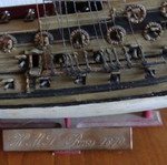 Prince sailing ship model used, assembly kit