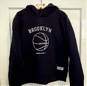 GSA GLORY & HERITAGE boys vintage BROOKLYN Basketball hoodie age 14