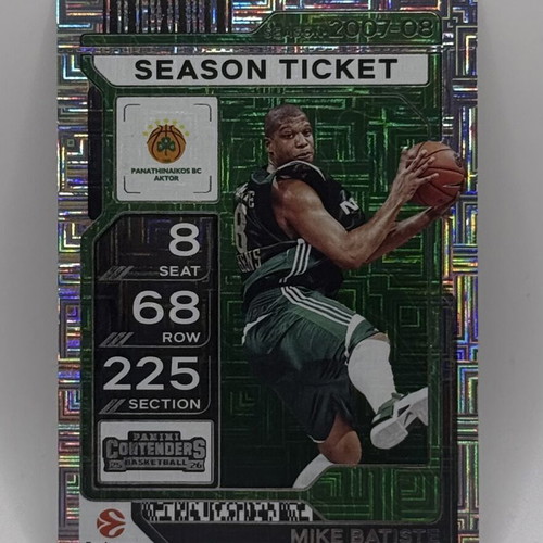 Mike Batiste 2025-26 Panini Contenders EuroLeague card like new